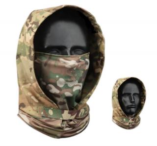 Kukla Night MC Multicam Tactical Hood - HeadGear by Guerrilla Tactical